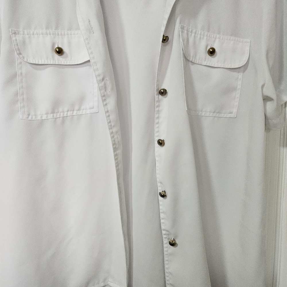 White gold button down - Picture 2 of 6